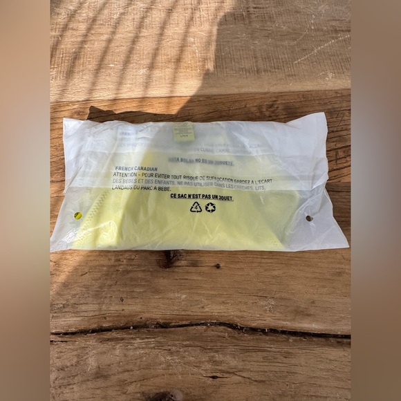 SOLD OUT ~ NEW IN POLY Skims Recycled Swim Dippy Tie Bikini Bottoms~Citrus~Large - Picture 9 of 10